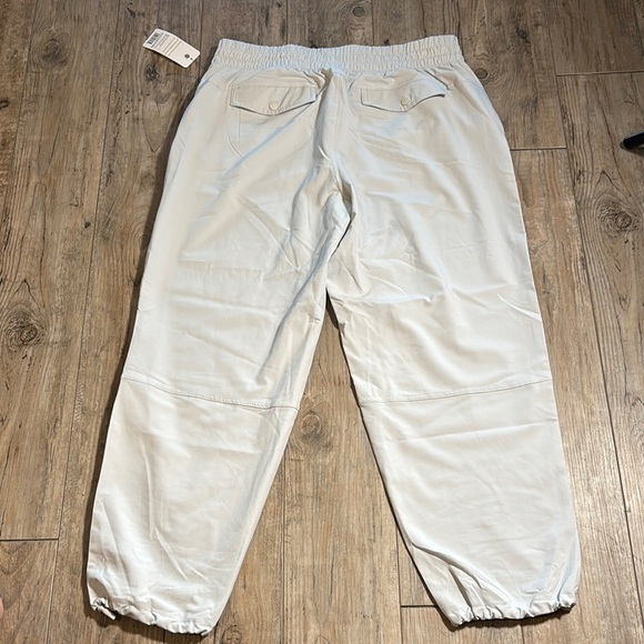 Apana Woman’s Light Gray Jogger Yoga Pants Size XL - Picture 3 of 6